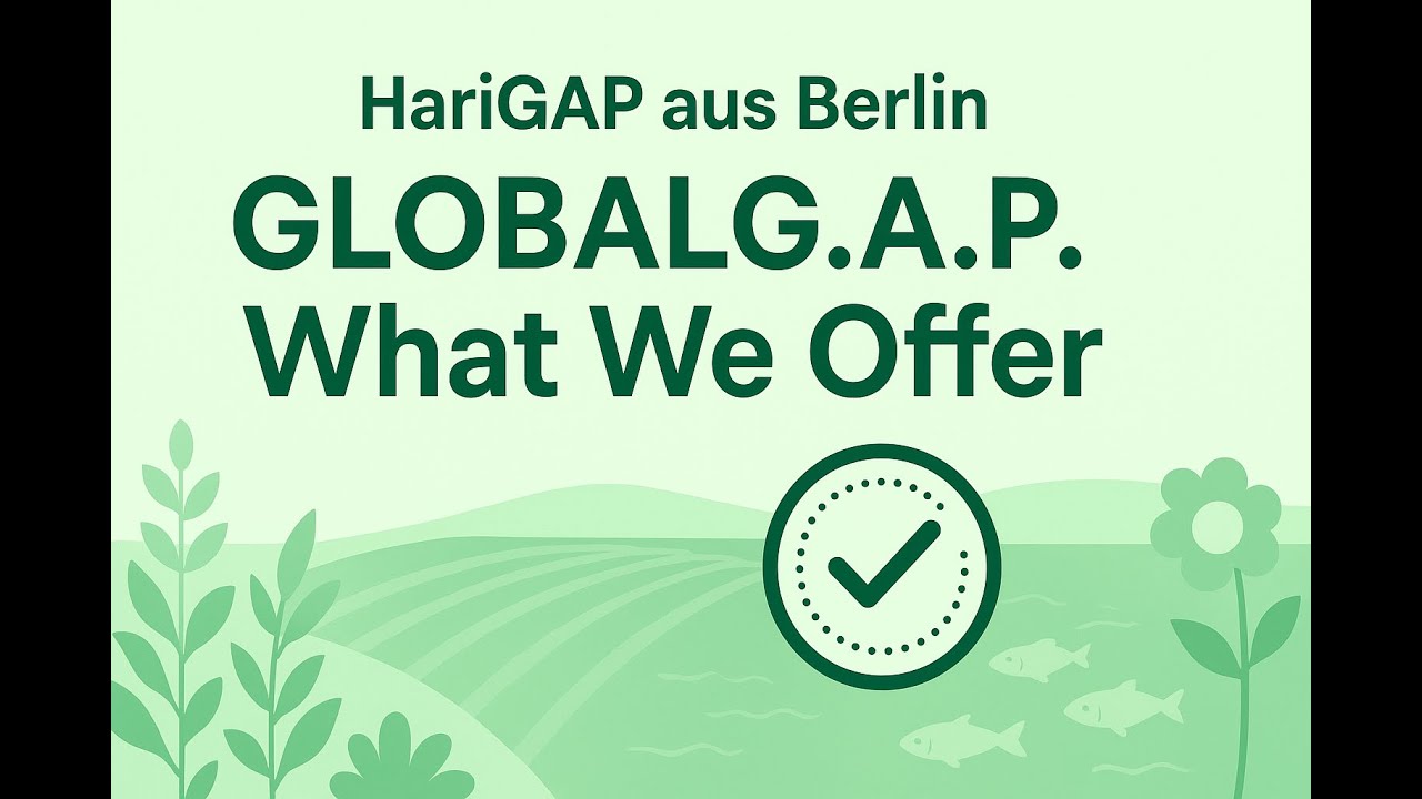 Unpacking GLOBALG.A.P  What We Offer