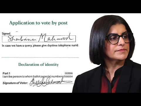 THE HOME SECRETARY'S SIGNATURES DON'T MATCH