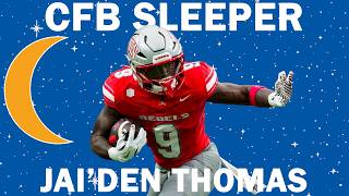 College Football Running Back Sleeper | UNLV's Jai'Den Thomas