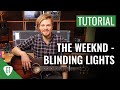 The Weeknd - Blinding Lights (Fingerstyle) | Gitarren Tutorial Deutsch