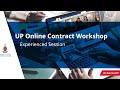 UP Online Contract Workshop