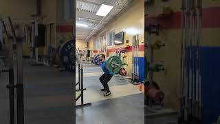High bar back squat depth test @ 110kg/242lbs from late 2023. #weightlifting #olympic #squat