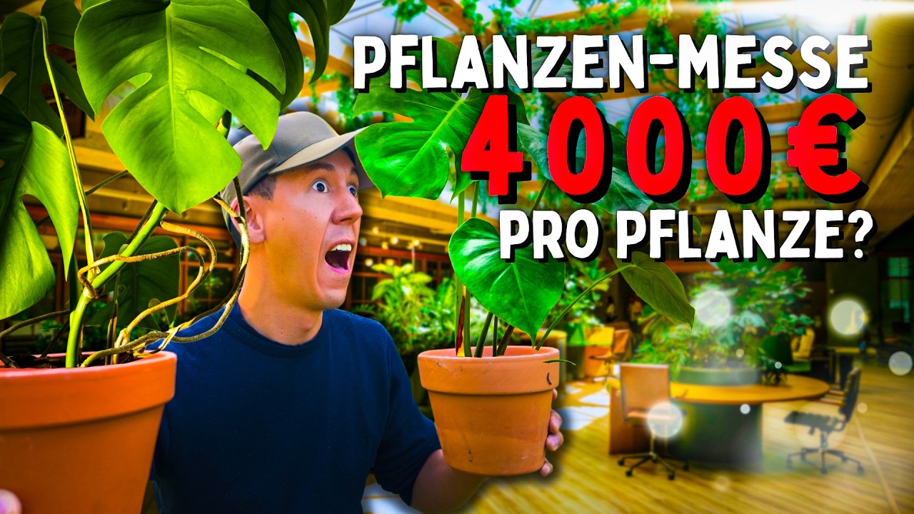 Was?! 😱 Diese komischen Pflanzen kosten ein Vermögen! Pflanzen Messe my Botanika 2025 Hamm eskaliert
