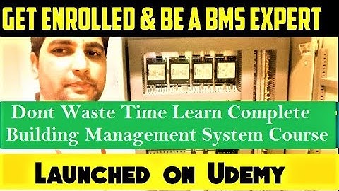 Be a BMS Expert. A fully on-site Practical BMS Training Course. Enroll now to boost your Career.