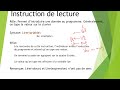 Module Algo Simple : Instruction de lecture