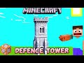 DEFENCE TOWER Command Block Hacks In Minecraft Bedrock! (+1.19)