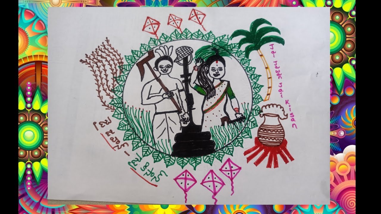 #jai jawan jai kisan#జై జవాన్ జై కిసాన్ ముగ్గు #rangoli #farmer rangoli ...