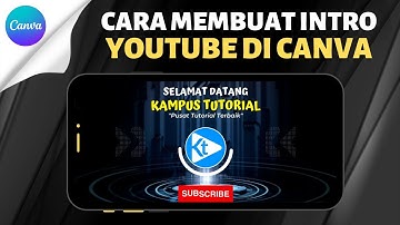 Cara membuat intro youtube di canva | Tutorial canva pemula