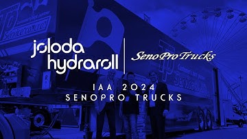 IAA 2024 | SenoPro Trucks Modular Rollerbed Trailer Loading