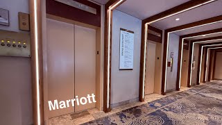 Schindler 6400NA Traction Lift Elevator | Marriott Waikiki Beach, Hawaii  電梯 ascensor  エレベーター 엘리베이터 