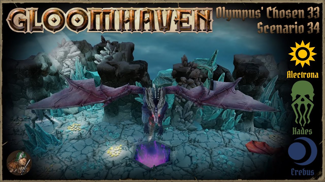 Gloomhaven -- S02E33 Scenario 34 Scorched Summit -- Slaying the Dragon