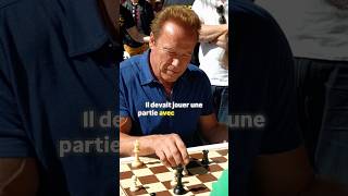 Arnold Schwarzenegger Joue aux Échecs ! #chess #échecs