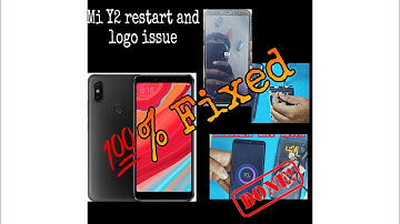 Mi/Redmi Y2 Restart problem/Stuck and blinking Mi logo/dead on charging/works on charging 💯% solved