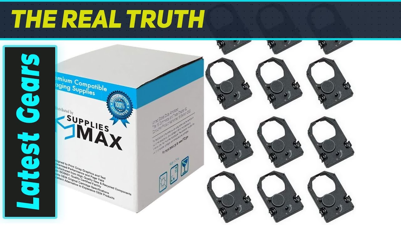 SuppliesMAX Axiohm Ribbons: The Ultimate Dot Matrix Performance