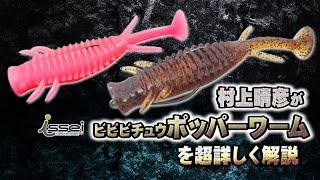 村上晴彦がビビビチュウ-ポッパーワーム（一誠）を超詳しく解説
