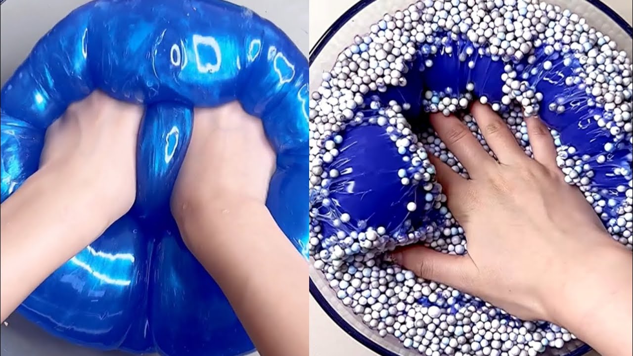 Slow Slime Most Relaxing and Satisfying Slime Videos #541 //Fast Version ...