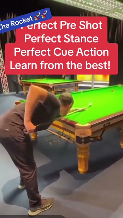 Perfect Cue Action Ronnie O’Sullivan!!