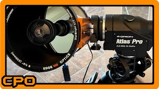 Celestron EdgeHD 925 SCT Telescope with Orion Atlas Pro AZ/EQ-G Mount (Skywatcher/Saxon)