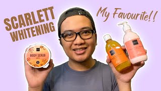 SCARLETT WHITENING COFFEE SERIES?! Body scrub, Body Shower & Body Lotion MALAYSIA REVIEW by Wan H Official 324 views 2 years ago 8 minutes, 47 seconds