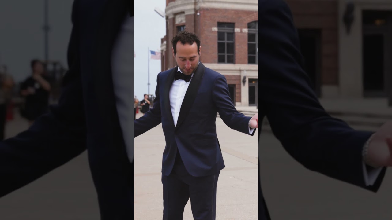 Chicago Navy Pier Stunning Jewish Wedding with Fireworks 