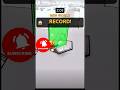 I BROKE The Roblox Obby WORLD RECORD in 1.66s 😱⏱️ #shortvideo #funny