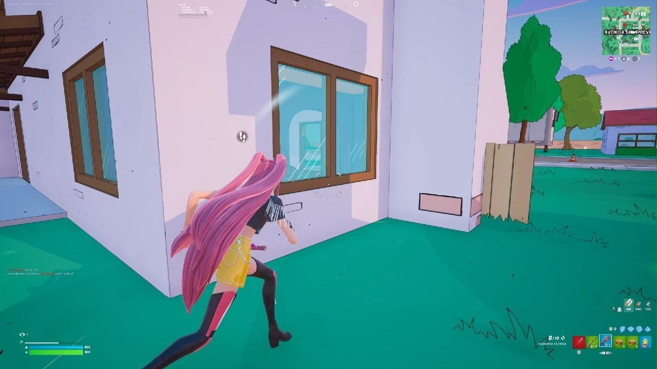 Ganando con la skin de MIRA Fortnite Las Guerreras del Kpop Fortnite_2025