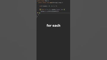 Vòng Lặp For Each Để Lướt Qua Mảng Trong Java | Code Thu #shorts #short #shortvideo