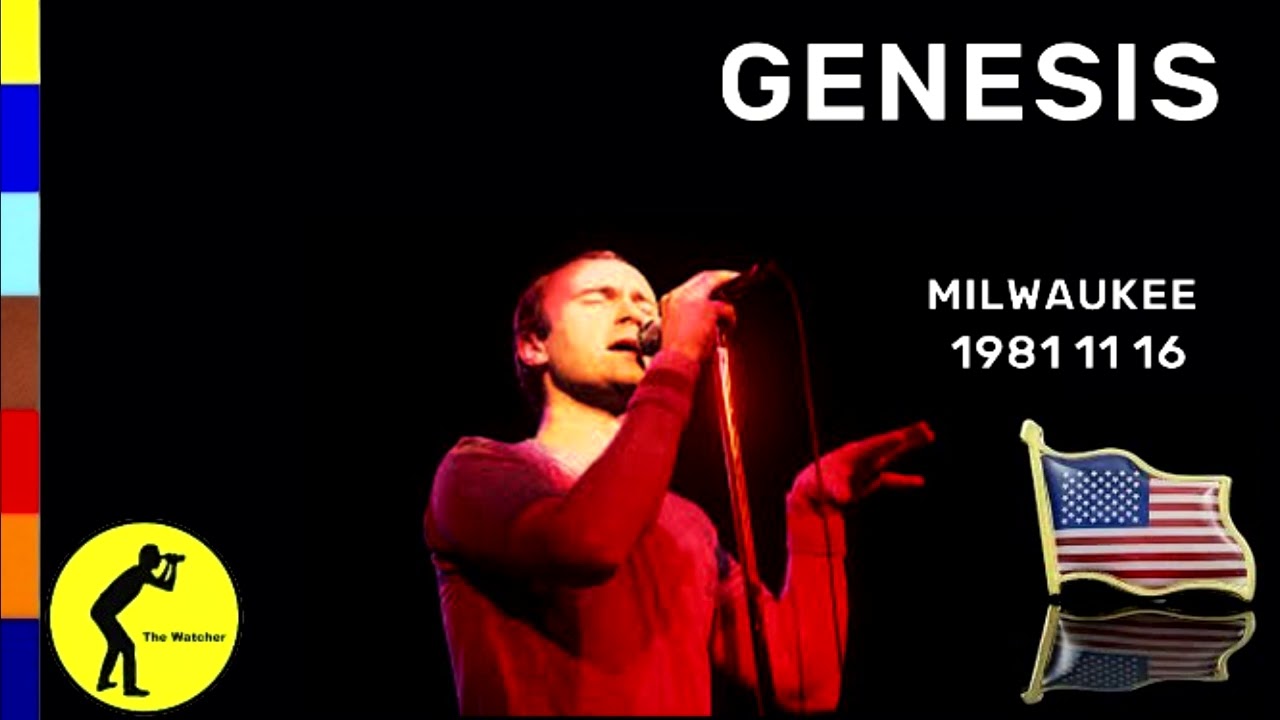 GENESIS * 1981 11 16 * MILWAUKEE * CIVIC ARENA * ABACAB TOUR * WI