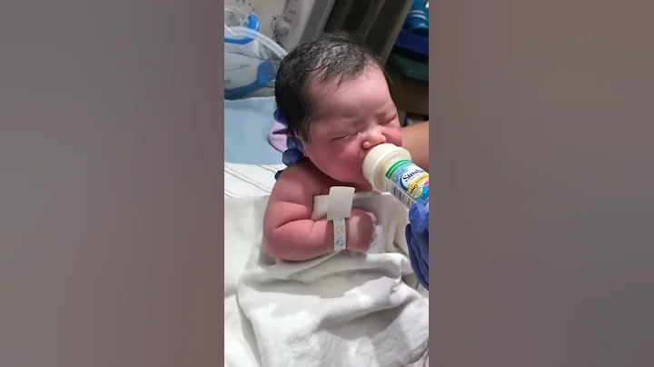 The newborn baby is drinking milk, life is really amazing（剛出生的小寶寶在喝奶，生命真是太神奇了） - 天天要聞