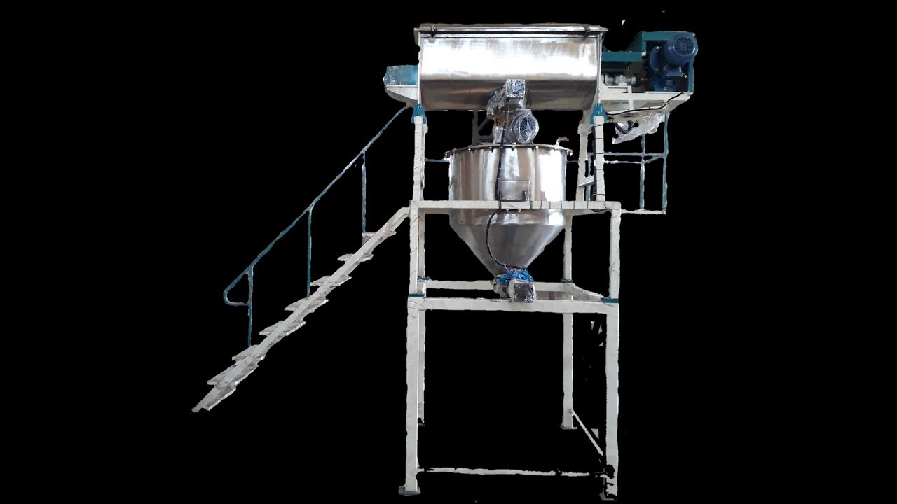 Hing Mixing Plant Powder Mixing Plant YouTube