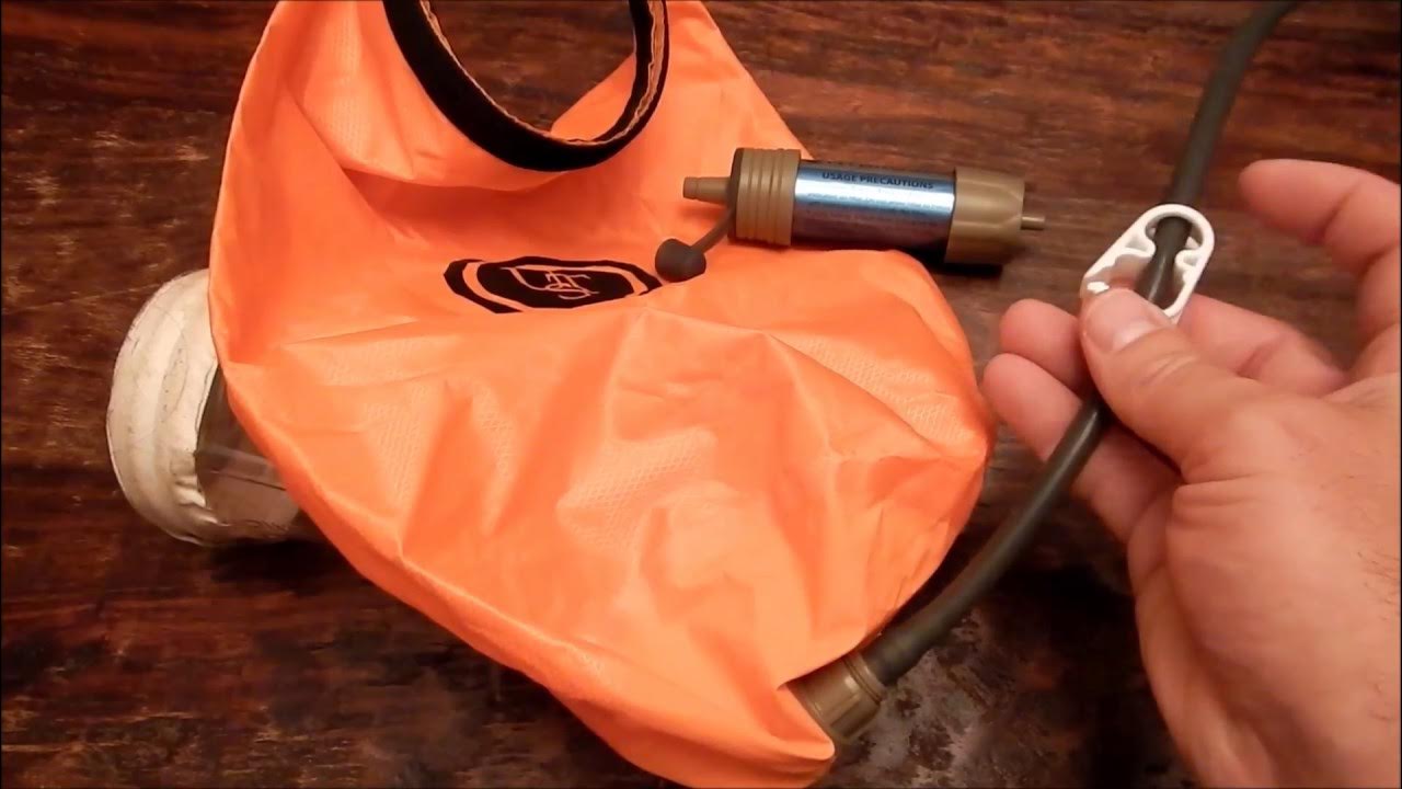 20 Complete Backpacking Gravity Water Filter System 5 Minute Build