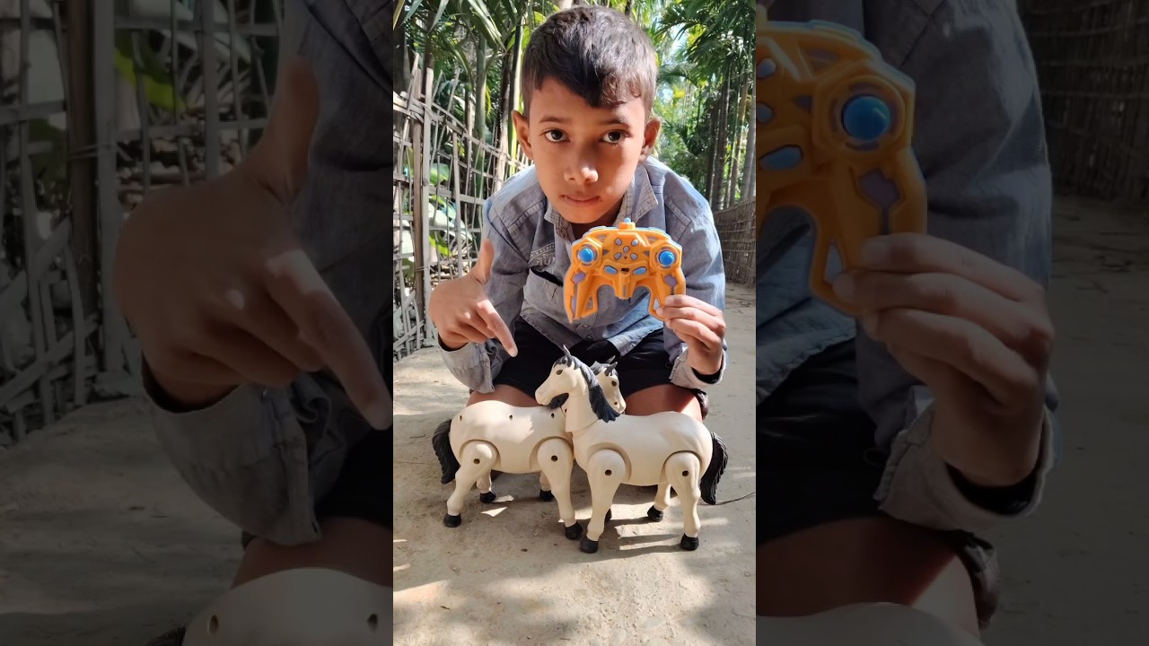 White 2 Ta Rc Remote Control Horse Unboxing 😍