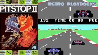 Pitstop II / Commodore 64