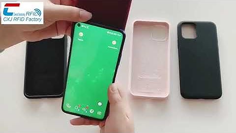 #NFC Phone Case Sticker Share Social Media Information | NFC Phone Case