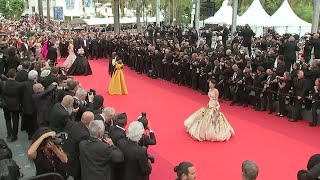 Stars attend second day of Cannes film festival