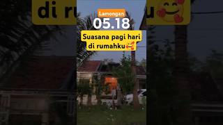 Suasana Pagi Hari Di Rumahkushorts trending desa kdanung lamongan dailyvlog shortviral pagi
