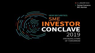 Hem Securities Investor Conclave 2019 Snap Shot