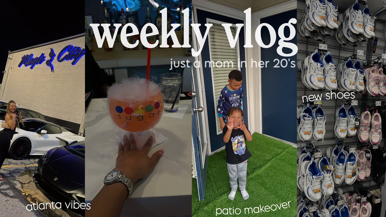 VLOG: come with me to Atlanta, patio makeover, shopping haul & more.