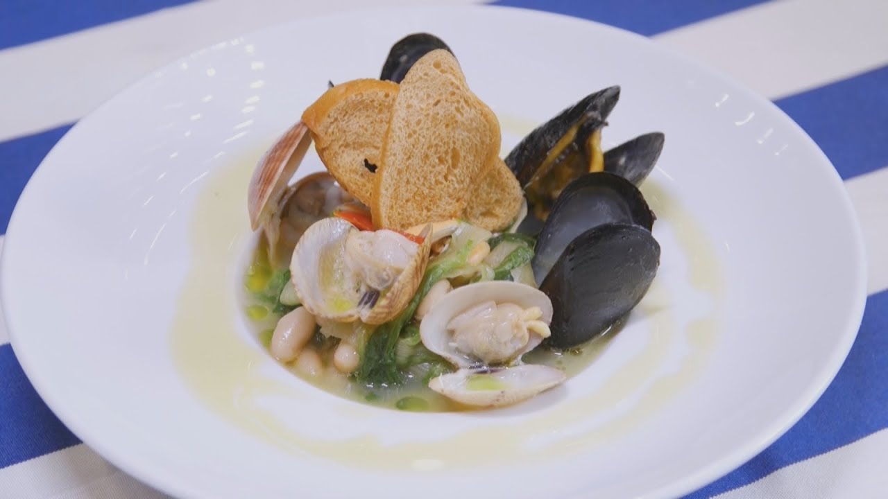 SCAROLA vongole e cozze | Assunta, la regina del mare