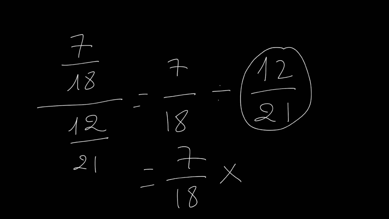 Division De Fractions Youtube