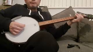 Snippet of 'Boys Don't Cry ' "The Cure 'on Banjo