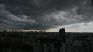 Storm clouds: Sumatra Squall Line over Singapore (morning 31 May 2021)