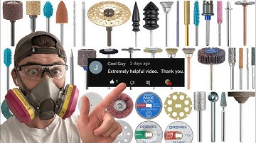 Hoe je elke Dremel-bit gebruikt