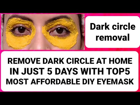 Remove dark circles at home in just 5 days with top5 most  affordable DIY EYEMASK | RARA