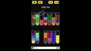 Water Sort Puzzle Level 749