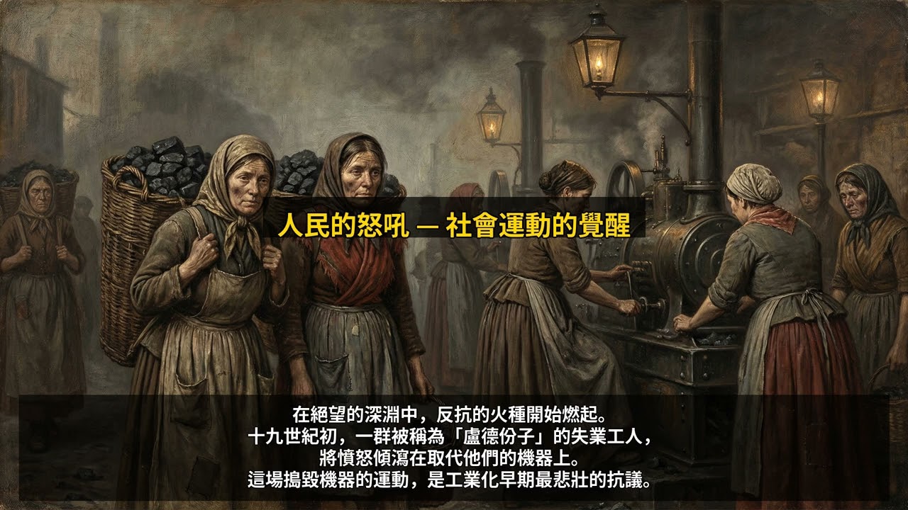改變世界的巨輪：5分鐘看懂工業革命的黑暗與光明
