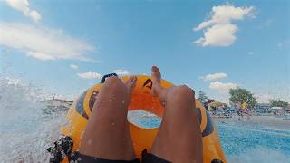 Long Rafting Water Slide at S Klub Aquapark 🇷🇸