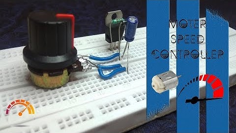 Amazing🔥MotorSpeed 🔥Controller🔥with LM317🔥