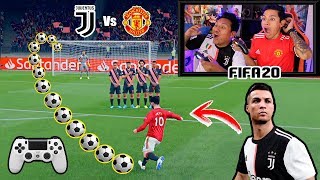 EPIC Duel 😱 FIFA 20 Match JUVENTUS vs MANCHESTER UNITED *Champions League Final*