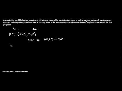 Euclids division algorithm example 4